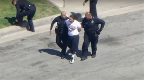 Wild Lapd Live Chase Ends With Arrest Of Murder Suspect