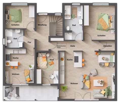 Haus mit Einliegerwohnung mind 25 qm Wohnfläche optimal nutzen Town