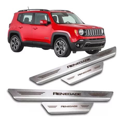 Kit Soleira A O Inox C Jeep Renegade Parcelamento Sem