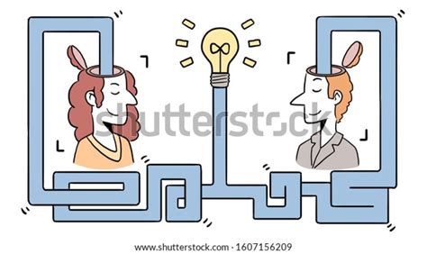 Cute Business Cartoon Human Character Concept Stock Illustration