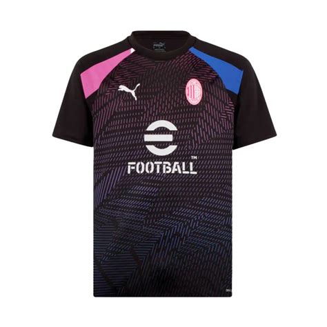 Jersey Puma Ac Milan Pre Match Black Royal Sapphire F Tbol