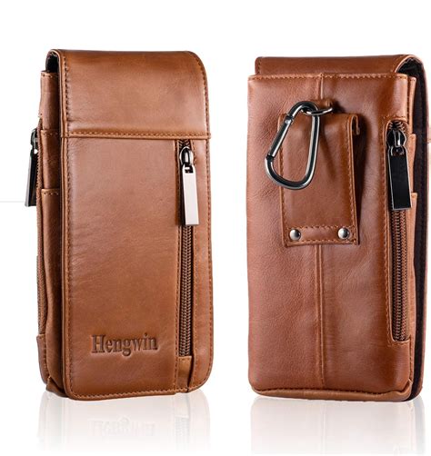 Hengwin Genuine Leather Phone Holster Fits For Iphone Pro Max Pro