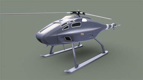 UMS Skeldar V 200 3D Model By Mark Ferrish Markferrish 69c2ed1