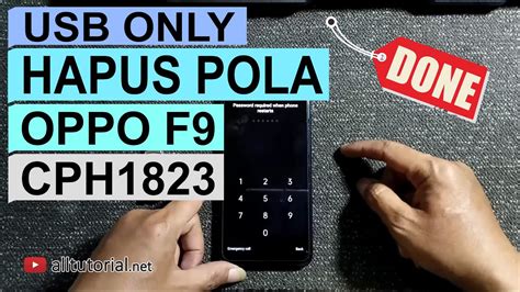 One Click Usb Only Unlock Hapus Oppo F Lupa Pola Pin Sandi Cph