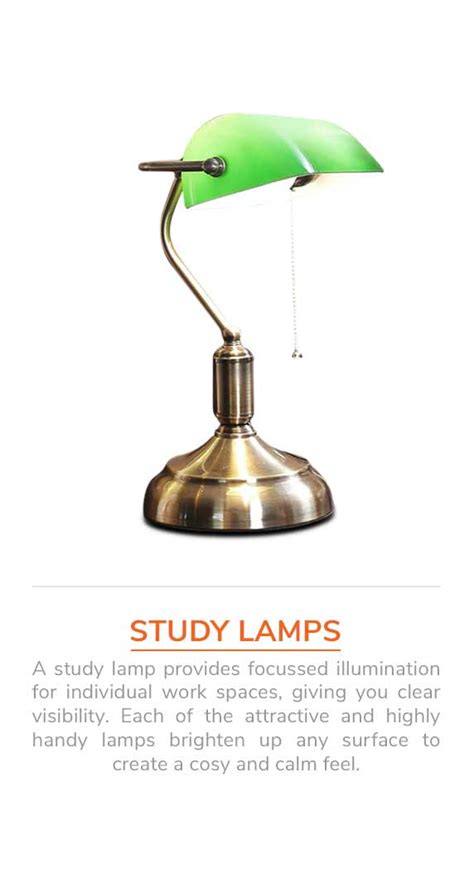 Study Lamps Buy Study Table Lamps Online At Best Price Pepperfry