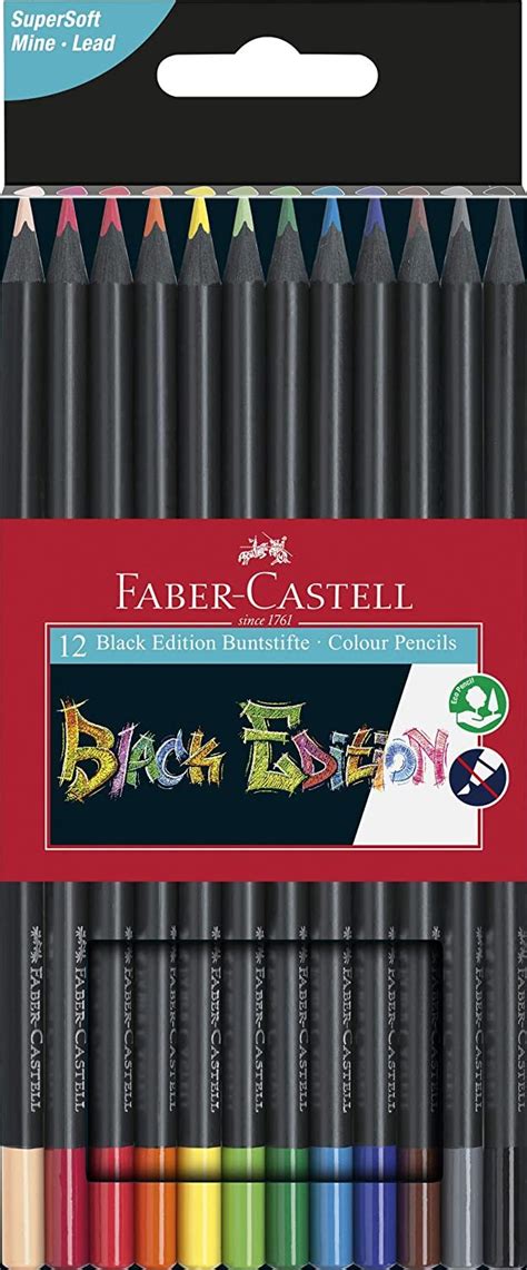 Faber Castell Black Edition Super Soft Colored Pencils — The Art Gear