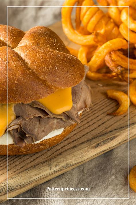 Mastering The Arby S Beef And Cheddar Sandwich At Home Pattern Princess