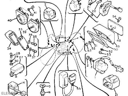 Yamaha Xj Maxim C Usa Parts Lists And Schematics