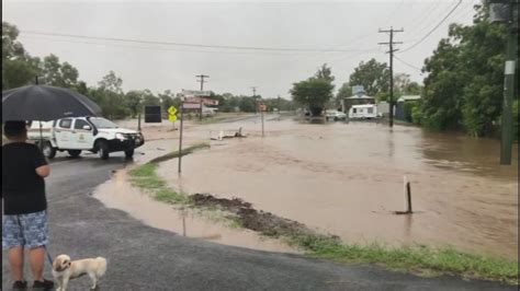 Severe Flooding Hits Central Queensland Causing People To Be Evacuated