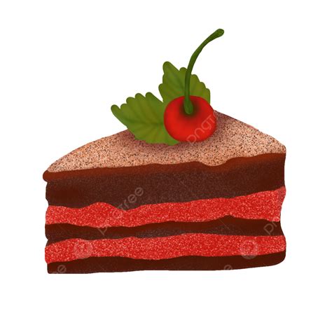 Red Velvet Cake Bread Cream Png Transparent Clipart Image And Psd