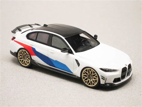 BMW M3 M Performance G80 Blanche TrueScale 1 43e Minicarweb