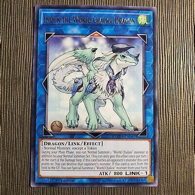 Imduk The World Chalice Dragon Cotd En St Edition Yugioh Code Of