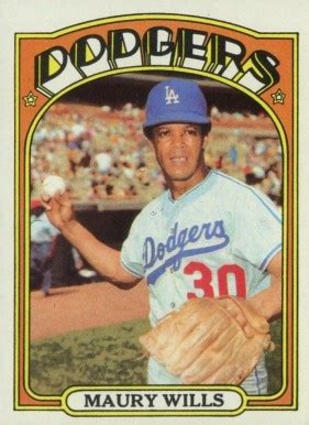 1972 Topps Maury Wills #437 Baseball - VCP Price Guide