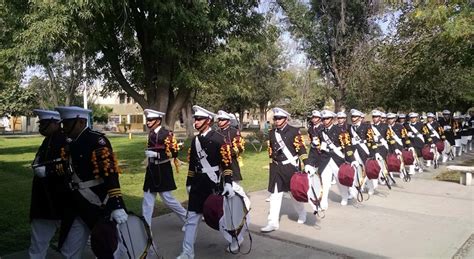 Realizan Encuentro De Bandas De Guerra Y Escoltas Grupo Milenio