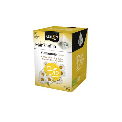 Pirámide infusión manzanilla flor ECO 30g Eco Palmera tu tienda ecológica