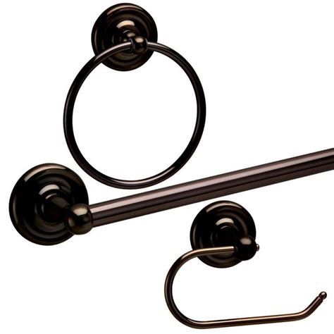 Taymor Maxwell Piece Bathroom Hardware Set In Bronze D Brn