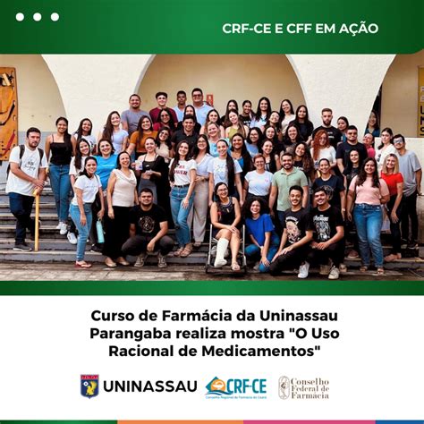 Curso de Farmácia da Uninassau Parangaba realiza mostra O Uso Racional