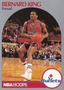 Bernard King Nba Hoops Basketball Washington Bullets Hof