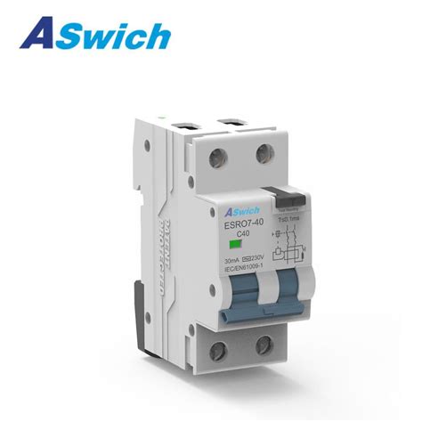 High Breaking Capacity RCBO Residual Current Breaker With Overcurrent