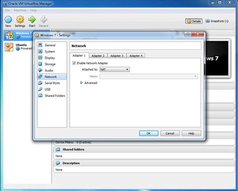 Configure Nat Networking Oracle Virtualbox