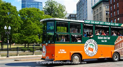 Boston Trolley Tours | Discounts and Deals | Boston Discovery Guide