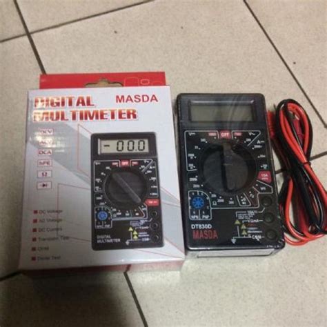 Jual Multitester Multimeter Avometer Digital Masda Dt D Original