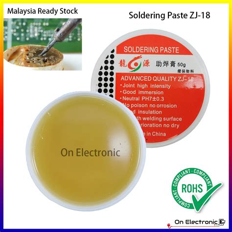 G Soldering Paste Zj Pure Flux Rosin Non Spill Solid Soldering