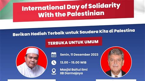 Ibi Darmajaya Bantu Palestine Merdeka Youtube