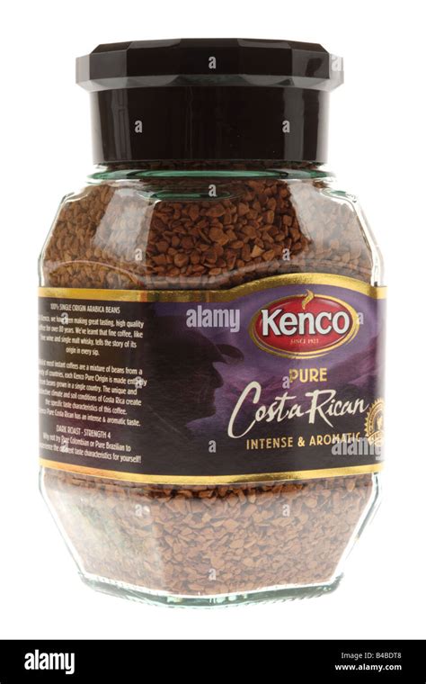 Jar of Instant Coffee Granules Stock Photo - Alamy