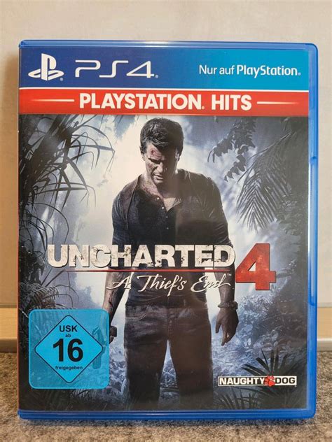 Uncharted 4 Sony Playstation 4 Ps4 In Brandenburg Hennigsdorf Playstation Gebraucht Kaufen