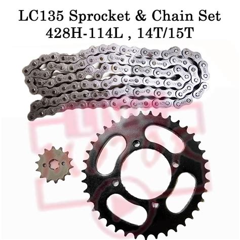 Lc Sprocket Chain Set H L T T T Shopee Malaysia