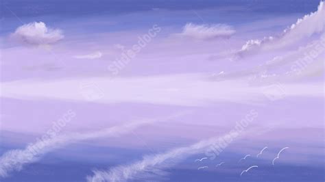 Gradient Sky Nature Cloud Pink Blue Powerpoint Background For Free ...