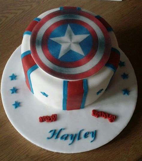 Captain America shield cake | Captain america shield cake, Superhero ...