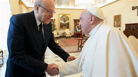 Papa pret në audiencë kryeministrin e Libanit Vatican News