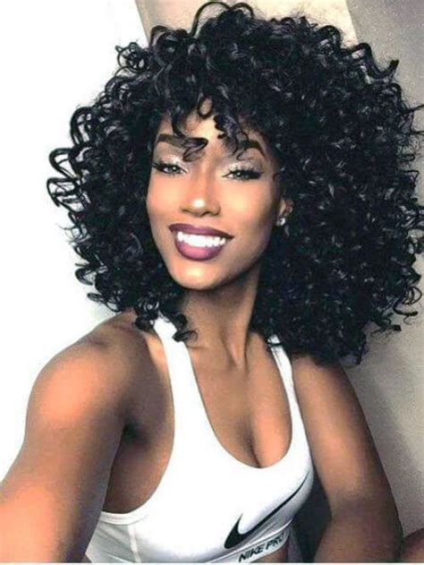 50 Incredible Natural Hairstyles For Black Women Curly Craze Human Hair Wigs Curly Hair