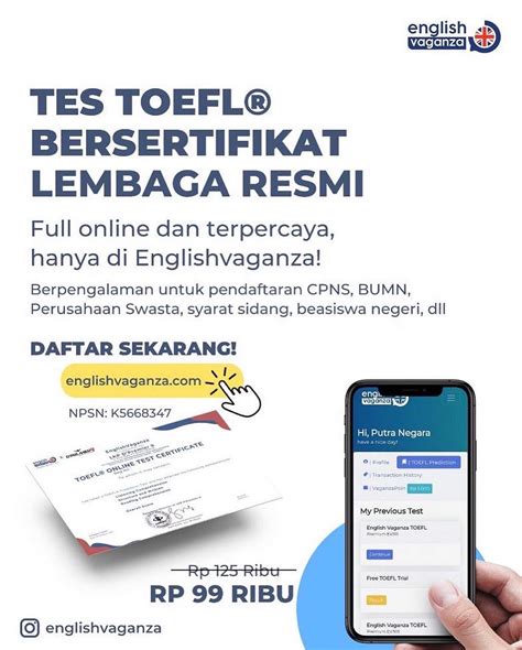 Arti Besaran Skor Toefl Daily English Learning Content For You