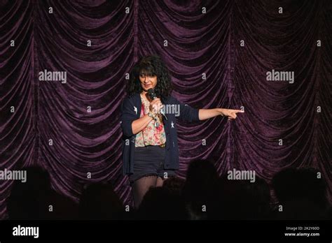 Shappi Shaparak Khorsandi plays the Babbling Tongues Stage at the Green