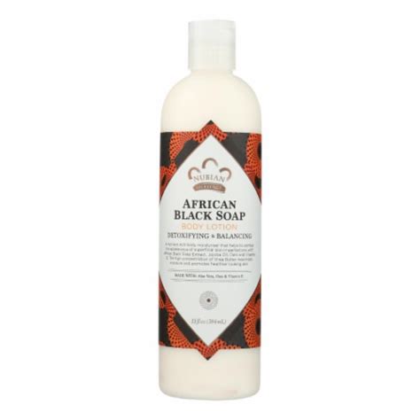 Nubian Heritage Lotion African Black Soap 13 Oz Case Of 1 13 Fz