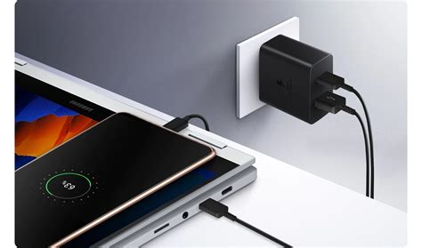 Incarcator Retea Samsung Duo Usb Usb C W Quick Charge