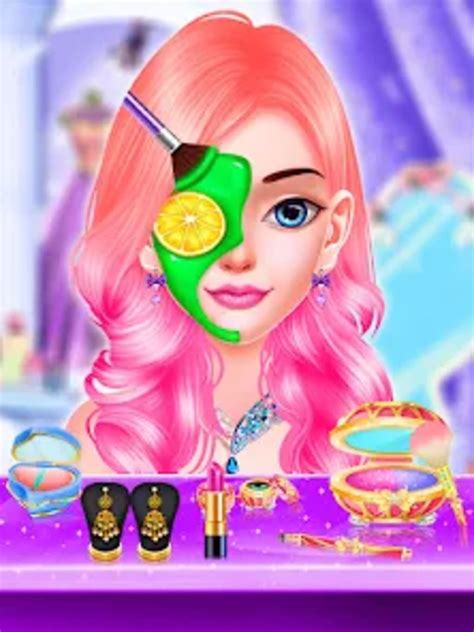 Pink Princess Dress Up Makeup For Android Download