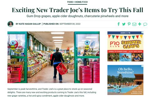 Exciting New Trader Joes Items To Try This Fall Ripleyk Digital