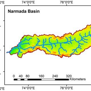 Location of the Narmada Basin, India | Download Scientific Diagram