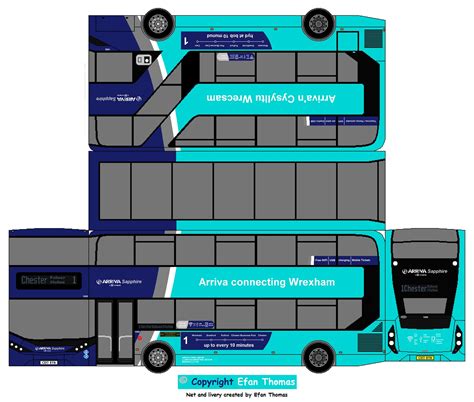 Arriva SAPPHIRE MAX Paper Buses Flickr