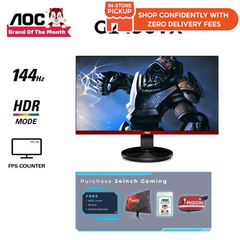 Aoc G Vx Full Hd Hz Ms Va Adaptive Sync Gaming Monitor