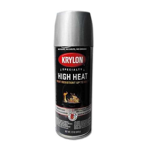 Krylon High Heat Spray Paint Black K01618777 Hardwares Online Store