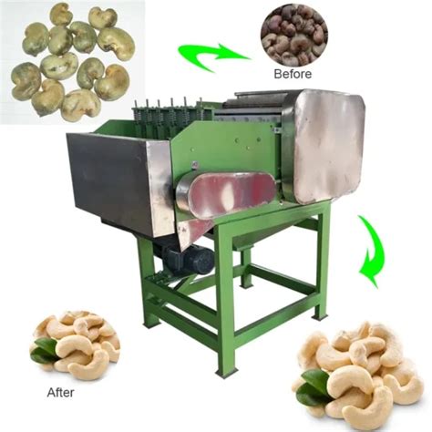 Cashew Nut Grading Shelling Peeling Sorting Whole Processing Line