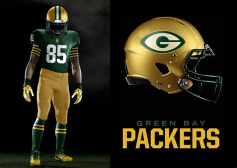 Green Bay Packers Proof of Concept Uniforms | Second Crop Creative