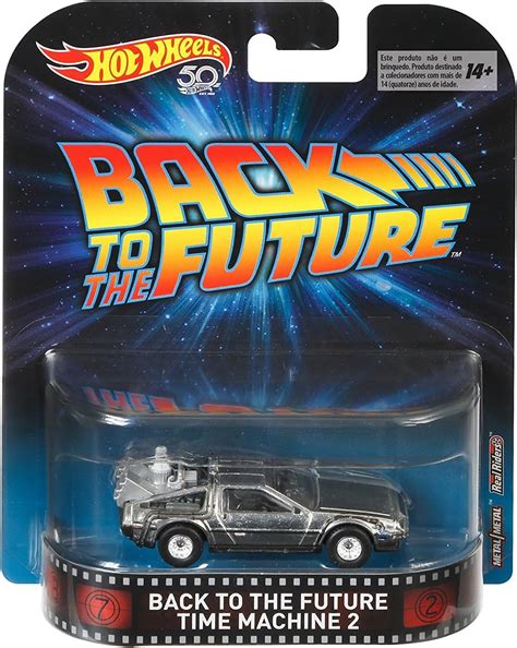 Amazon Hot Wheels Back To The Future Time Machine Mr Fusion Vehicle Toys Games