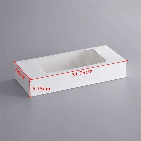 Custom White Window Cookie Bakery Box Wholesale