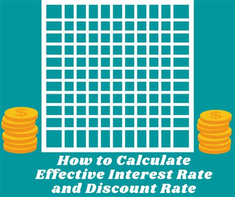 How To Calculate Effective Interest Rate And Discount Rate Using Excel Toughnickel